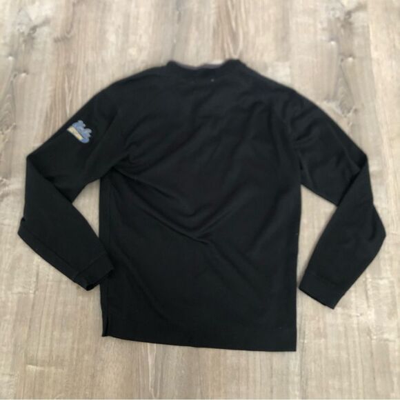UCLA Golf Classic Echelon 1/4 Zip Black Long Sleeve Athletic Sweater Size Medium - Picture 7 of 9